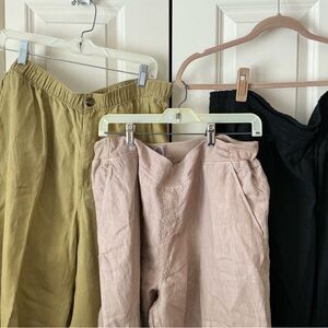 Fresh Produce Linen Apparel in Tanlot of linen never worn pants